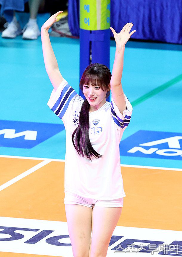 ST포토 하지원 치어리더, 날씬한 매력 폭발—몰라보게 달라진 모습